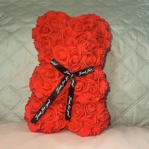 Artificial Rose Bear